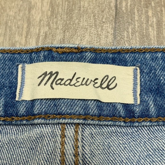 Womens Madewell Classic Straight High Rise‎ Denim Jeans - Picture 4 of 7